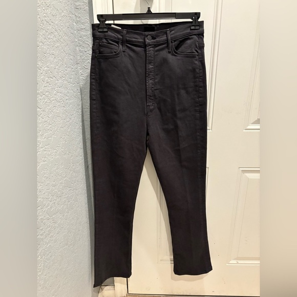 Mother The Tippy Top Runaway Heel Jeans in Faded Black sz 32 - Picture 3 of 7